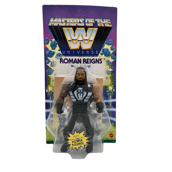 Mattel Masters of The WWE Universe Rey Mysterio Macho Man John Cena Roman Reigns - Picture 5 of 12